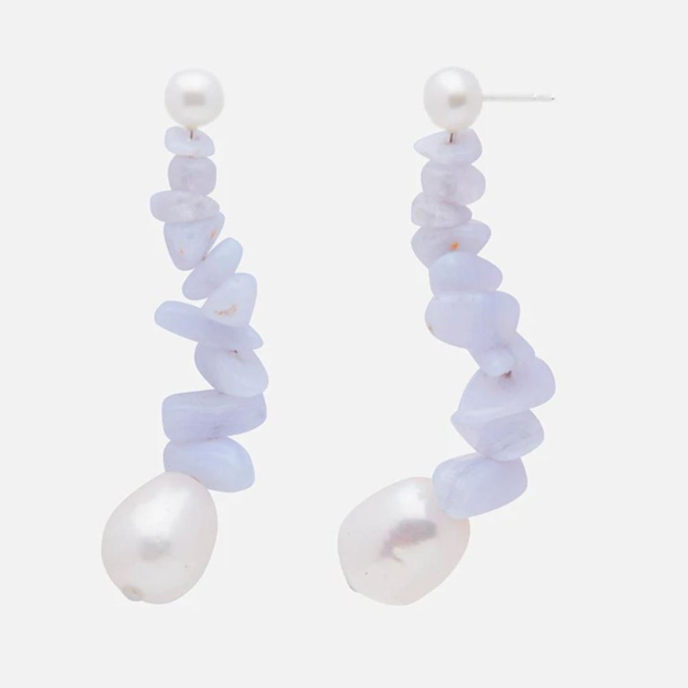 Kara Yoo - Moondrip Earrings : Sterling Silver